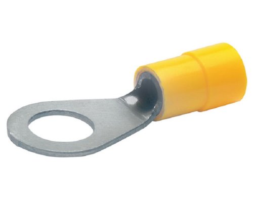 Наконечник кольцевой изолированный НКИ под сечение провода 4-6мм Rexant (отверстие ø8.4мм) картинка